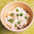 バター香る♪ グリーンピースごはん