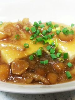 豆腐のなめこおろしあんかけ-レシピのメイン写真