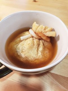 ふわふわジューシー♪ 鶏ひき肉の巾着煮-レシピのメイン写真