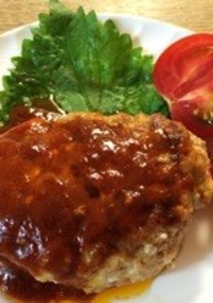 時短！お豆腐、ひき肉、味噌でハンバーグ♪-レシピのメイン写真