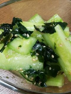 きゅうりの中華風ごま油あえ-レシピのメイン写真