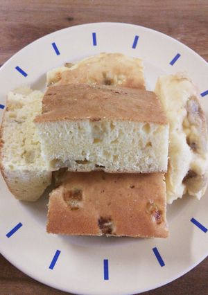 朝食に☆簡単つぶつぶバナナパン-レシピのメイン写真
