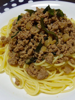 挽き肉×玉ねぎ♡ピリ辛パスタ-レシピのメイン写真