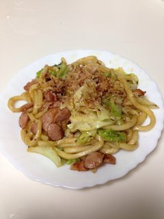 簡単オイマヨ焼うどん♪-レシピのメイン写真