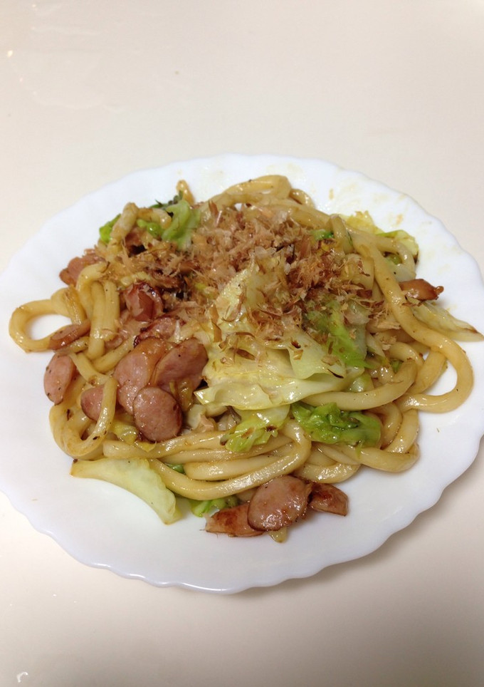 簡単オイマヨ焼うどん♪-レシピのメイン写真