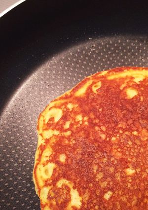 ココナッツオイル使用コストコパンケーキ-レシピのメイン写真