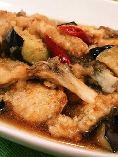 ⭐素揚げ野菜と鶏肉のみぞれ煮⭐-レシピのメイン写真