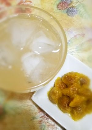 〓梅の種で簡単＊おつかれさま梅ドリンク-レシピのメイン写真