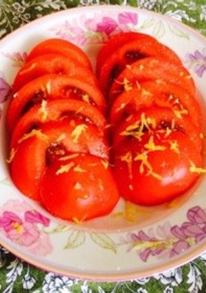 オススメ！朝トマトのサラダ-レシピのメイン写真