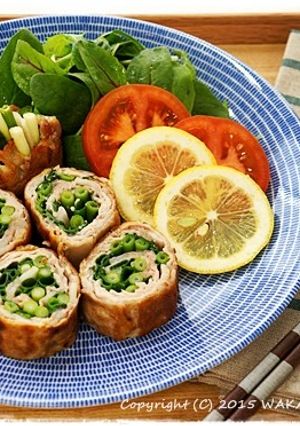 簡単■小ネギの肉巻き マスタードソース■-レシピのメイン写真