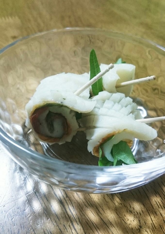 さっぱり簡単☆ちくわの梅しそ巻き♪-レシピのメイン写真