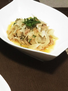 ツナと大葉の玉ねぎサラダ-レシピのメイン写真