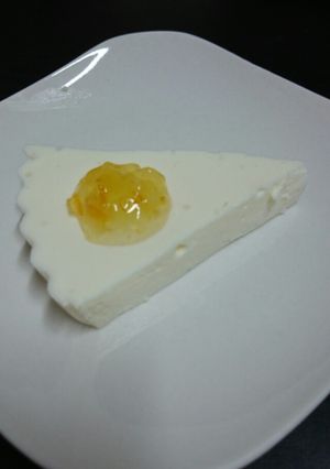 簡単！レアチーズケーキ！-レシピのメイン写真