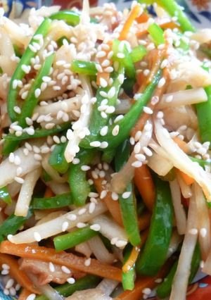 『お弁当用』大根の皮のカレーきんぴら-レシピのメイン写真