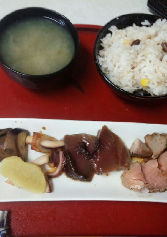 血管プラークダイエット食358（鰹漬け）-レシピのメイン写真