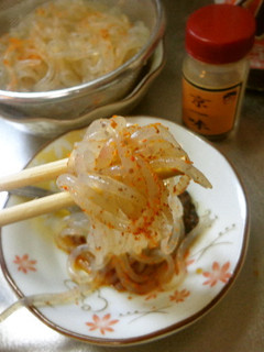 最速のしらたきの焼き味噌ざるそば-レシピのメイン写真