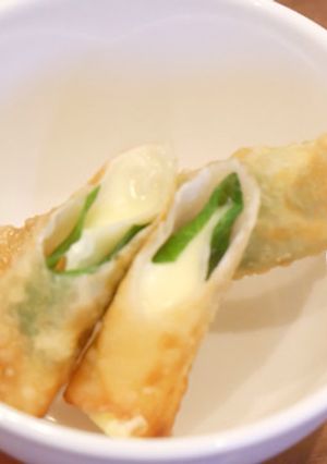 餃子の皮で大葉チーズ焼き-レシピのメイン写真