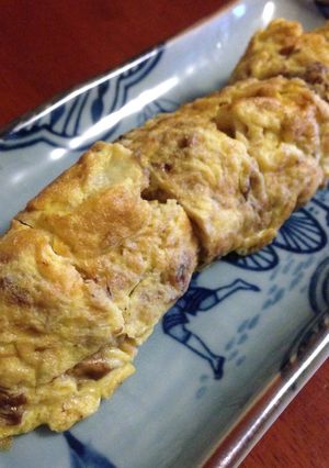 余っただしがらで、じゅわっと卵焼き-レシピのメイン写真