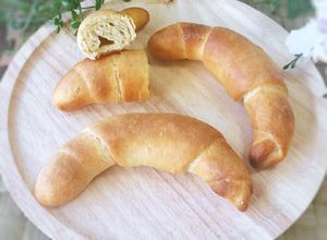 朝焼くだけ♡ごまと豆腐のバター塩パン-レシピのメイン写真