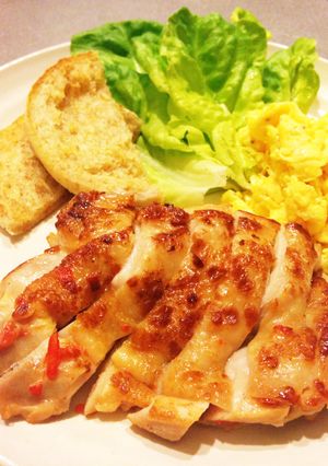 自家製マッサでチキンステーキ-レシピのメイン写真