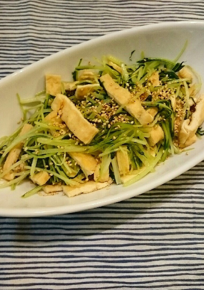 あっさり！京揚げのだし炒め-レシピのメイン写真