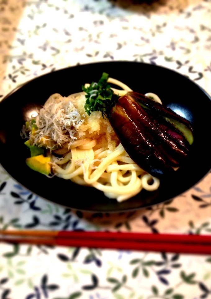 おろし揚げナス冷やしうどん★レモンだれ-レシピのメイン写真