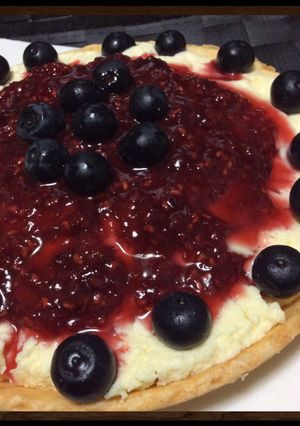 ベリーチーズケーキ-レシピのメイン写真