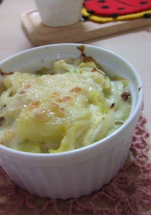 キャベツのやさしいグラタン-レシピのメイン写真