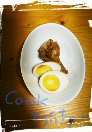 手羽元と卵の親子煮♪-レシピのメイン写真