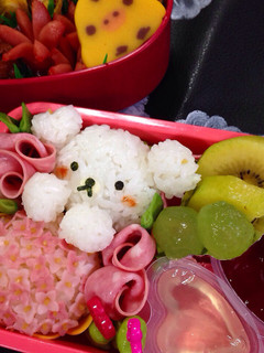 キャラ弁 梅雨バージョンコリラックマ-レシピのメイン写真