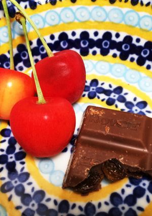 さくらんぼチョコ☆オススメの食べ方！-レシピのメイン写真