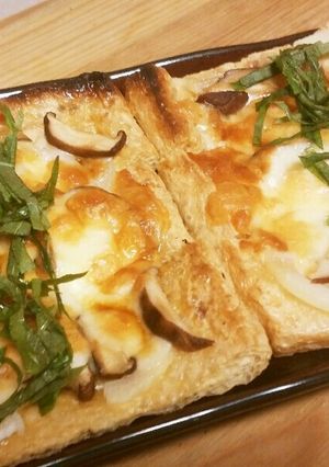 トースターDE薄揚げピザ風( *´艸｀)-レシピのメイン写真