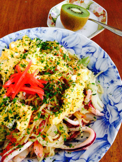 海鮮塩焼きそば-レシピのメイン写真