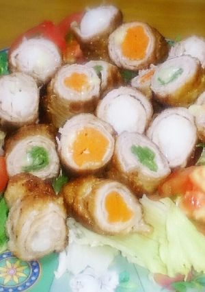 野菜肉巻き☆しょうゆチーズ味☆-レシピのメイン写真