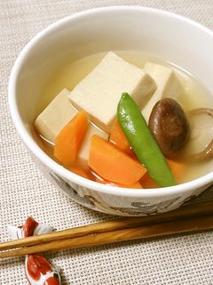 高野豆腐と野菜の塩煮-レシピのメイン写真