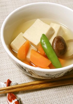 高野豆腐と野菜の塩煮-レシピのメイン写真
