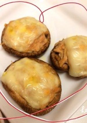 しいたけのツナチーズ焼き-レシピのメイン写真