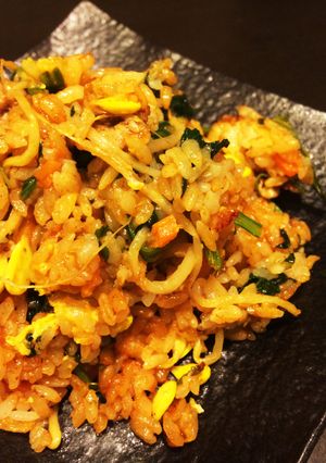 おコゲ簡単！ホットプレートビビンパ-レシピのメイン写真
