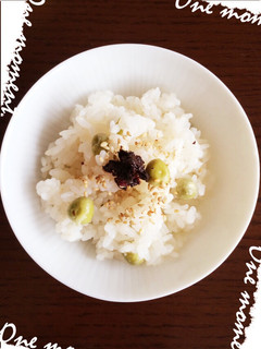 自家製梅酢とみりんで★豆ご飯-レシピのメイン写真