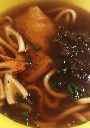 よそん家のお母さんの☆激ウマ黒うどん-レシピのメイン写真