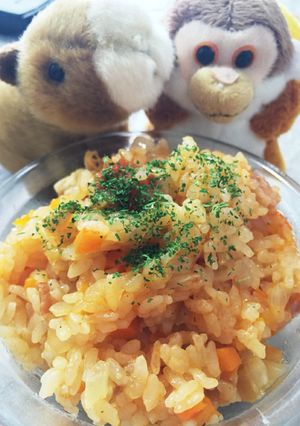 超簡単 炊飯器でチキンライス(ケチャップ-レシピのメイン写真