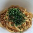 ピリ辛納豆うどん♪