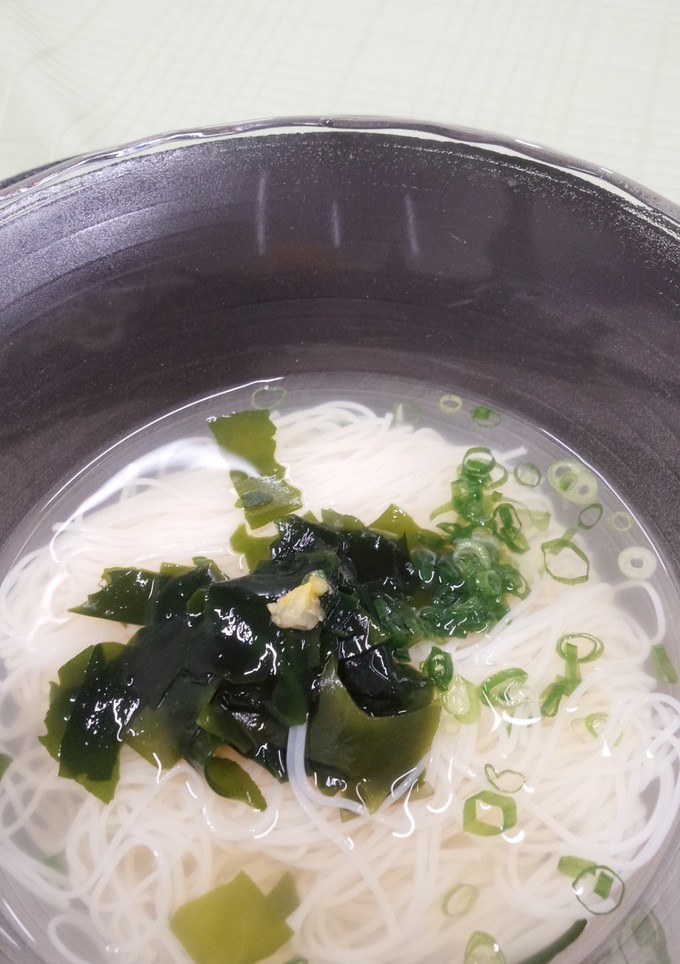 簡単！冷たい塩ゆずそうめん-レシピのメイン写真