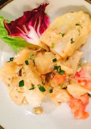 カレーとチキンの和え物　スウェーデン料理-レシピのメイン写真