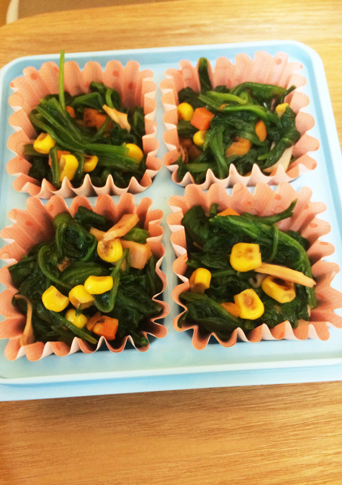 お弁当作り置き！ほうれん草炒め-レシピのメイン写真