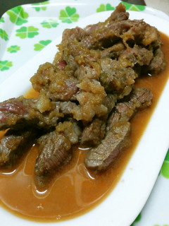 牛肉ステーキ☆玉ねぎソース-レシピのメイン写真