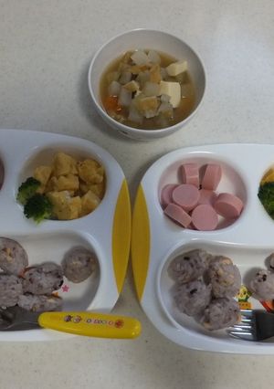 幼児食　時短　簡単　ひとくちおにぎり-レシピのメイン写真