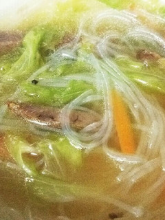 簡単♪シャキシャキレタスと春雨のスープ-レシピのメイン写真
