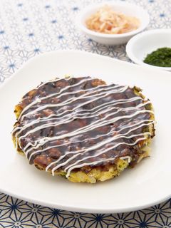 あっさり♪オクラ入りごはんお好み焼き-レシピのメイン写真