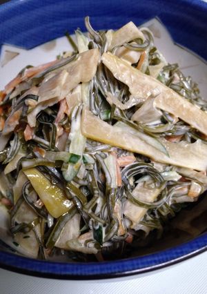 筍と昆布のサラダ-レシピのメイン写真